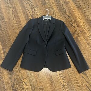 Gorgeous J.Crew super 120 Italian wool black blazer